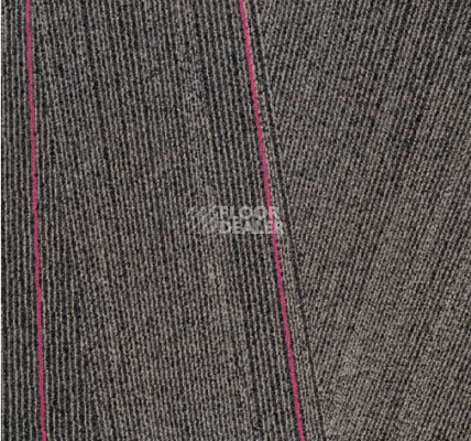 Ковровая плитка Milliken Facet fca137-79 Anthracite Magenta фото 1 | FLOORDEALER